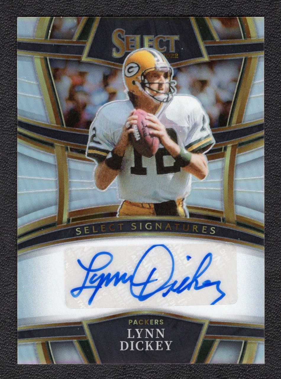 2022 Panini Select #SSP-LYD Lynn Dickey Select Signatures Silver Prizm Autograph
