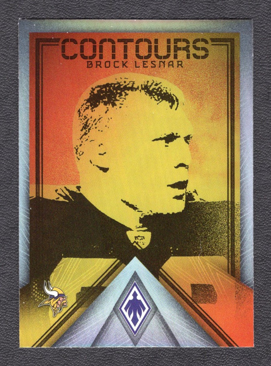 2022 Panini Phoenix #CT-9 Brock Lesnar Contours 