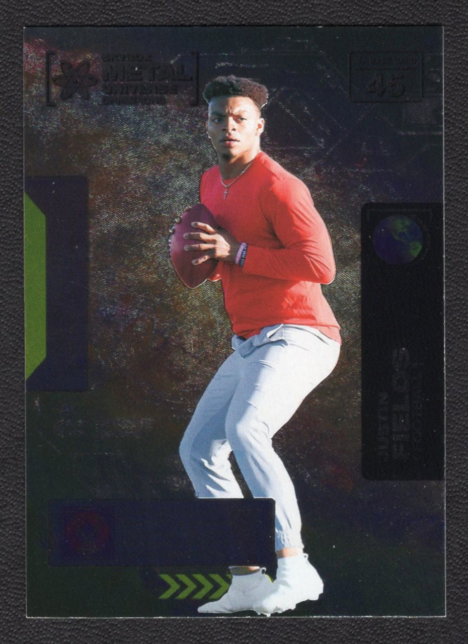 2021 Skybox Metal Universe Champions #45 Justin Fields Rookie/RC