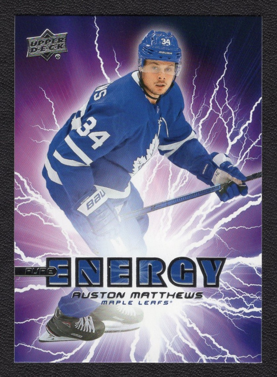 2019-20 Upper Deck Series 1 #PE-20 Auston Matthews Pure Energy 