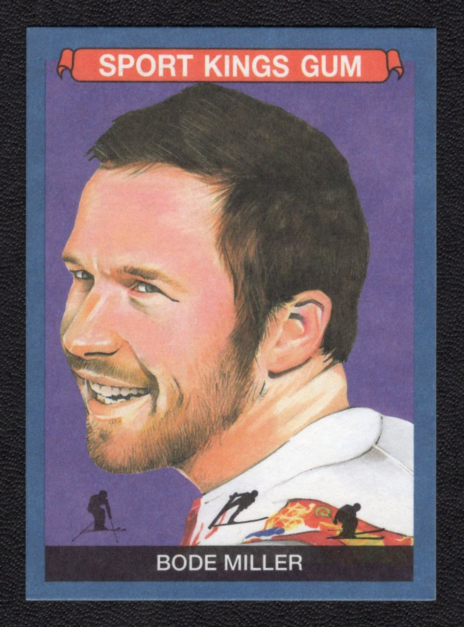 2022 Leaf Sport Kings Gum #113 Bode Miller Blue Border 