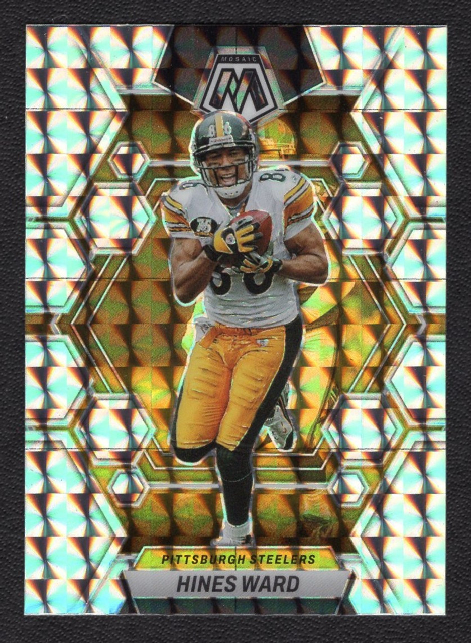 2023 Panini Mosaic #208 Hines Ward Silver Prizm