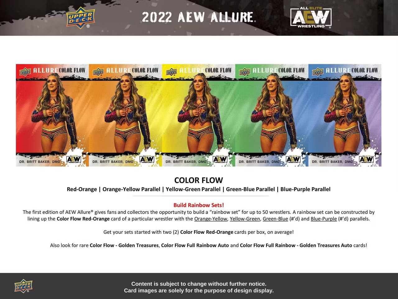 2022 Upper Deck Allure AEW Wrestling Hobby Box