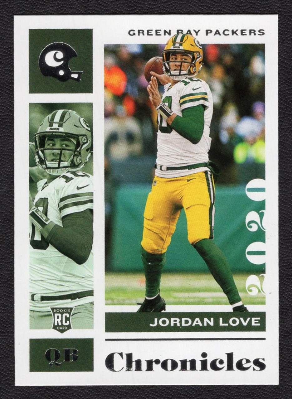 2020 Panini Chronicles #PA-4 Jordan Love Panini Green Parallel Rookie/RC -  The Baseball Card King, Inc.