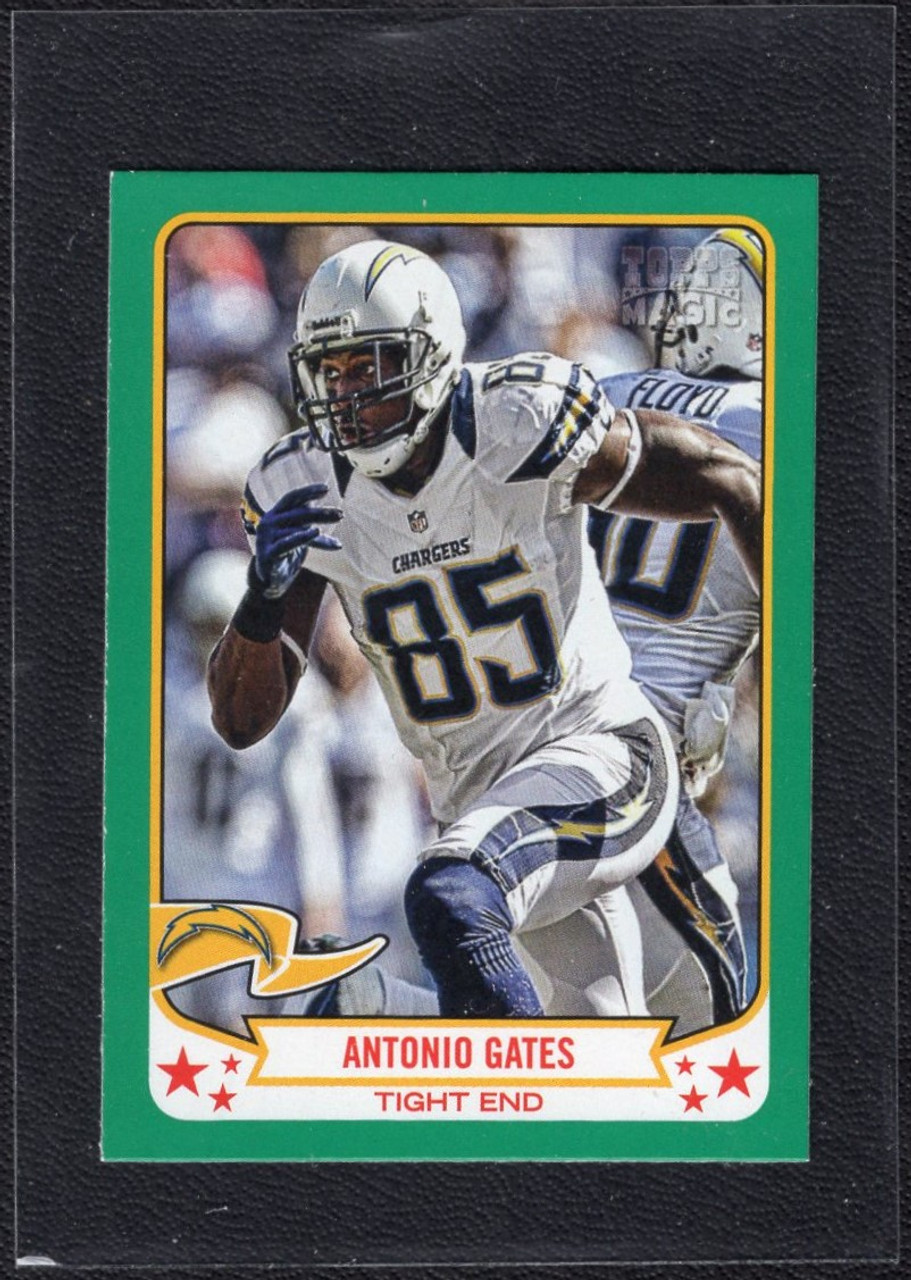 2013 Topps Magic #77 Antonio Gates Green Mini