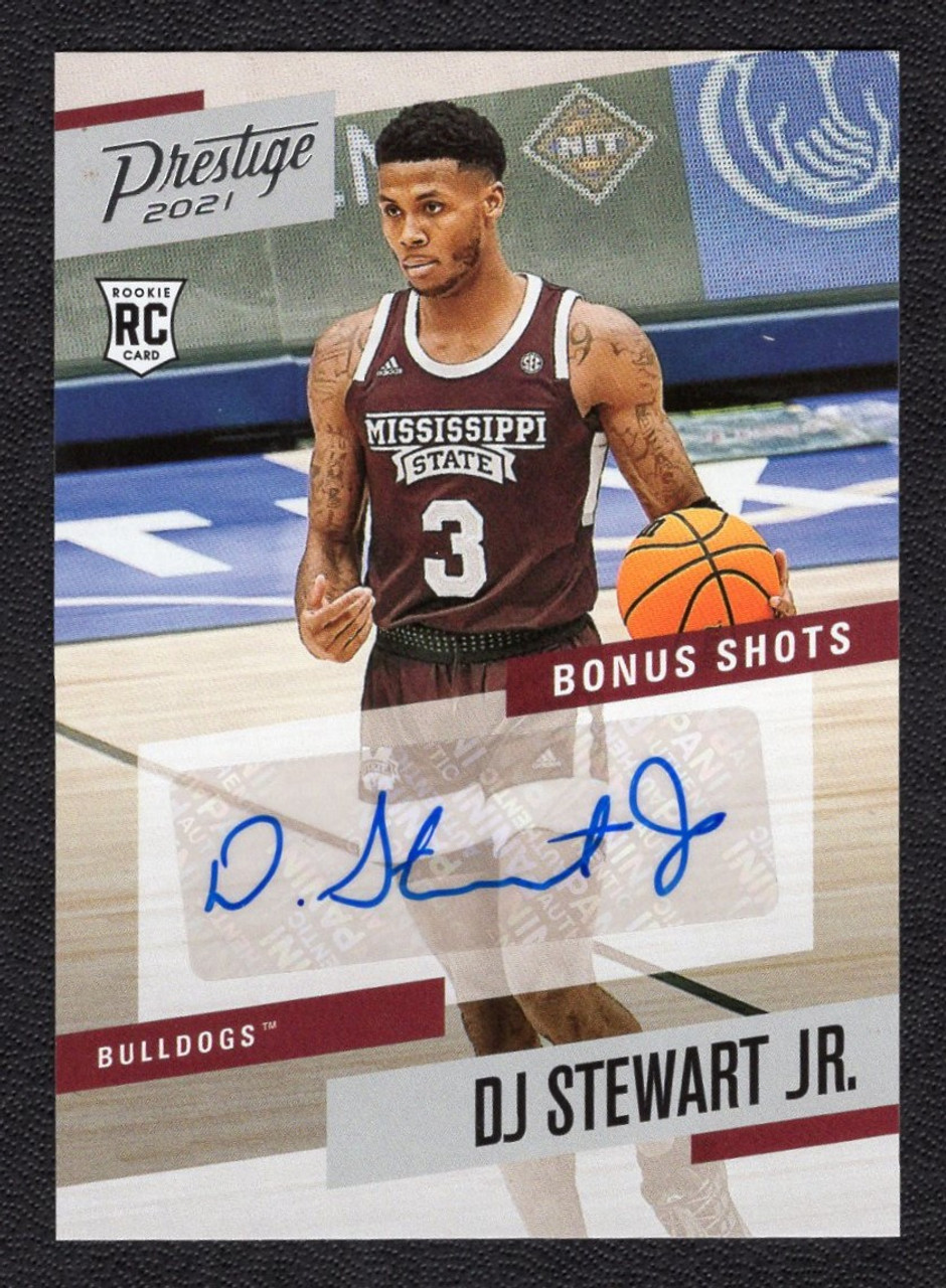 2021 Panini Chronicles Draft Picks #PBDJS DJ Stewart Jr. Bonus Shots Rookie Autograph