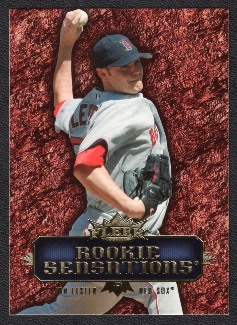 2007 Fleer #RS-JL Jon Lester Rookie Sensations 