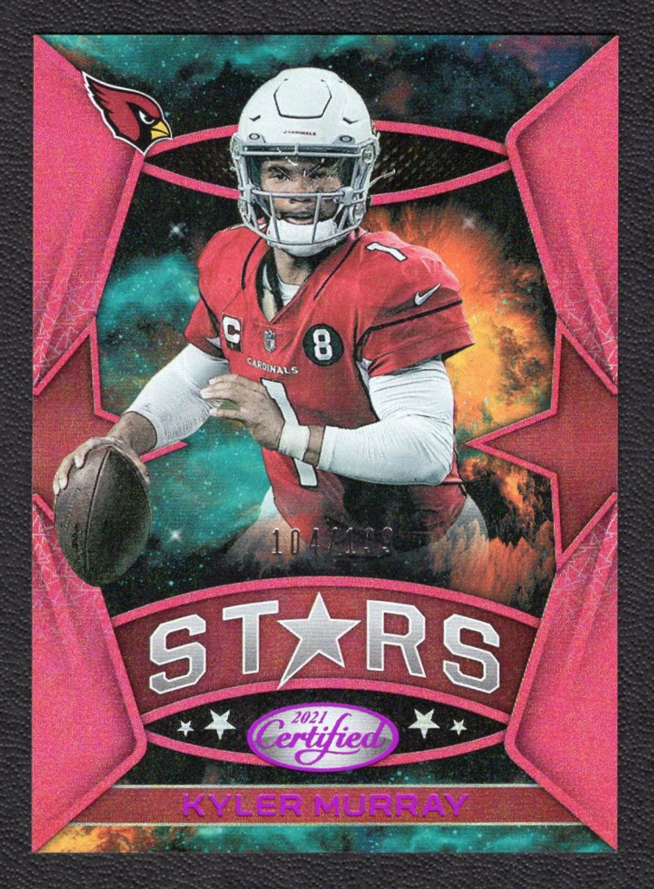 2021 Panini Certified #CS-18 Kyler Murray Stars Pink Parallel 104/199