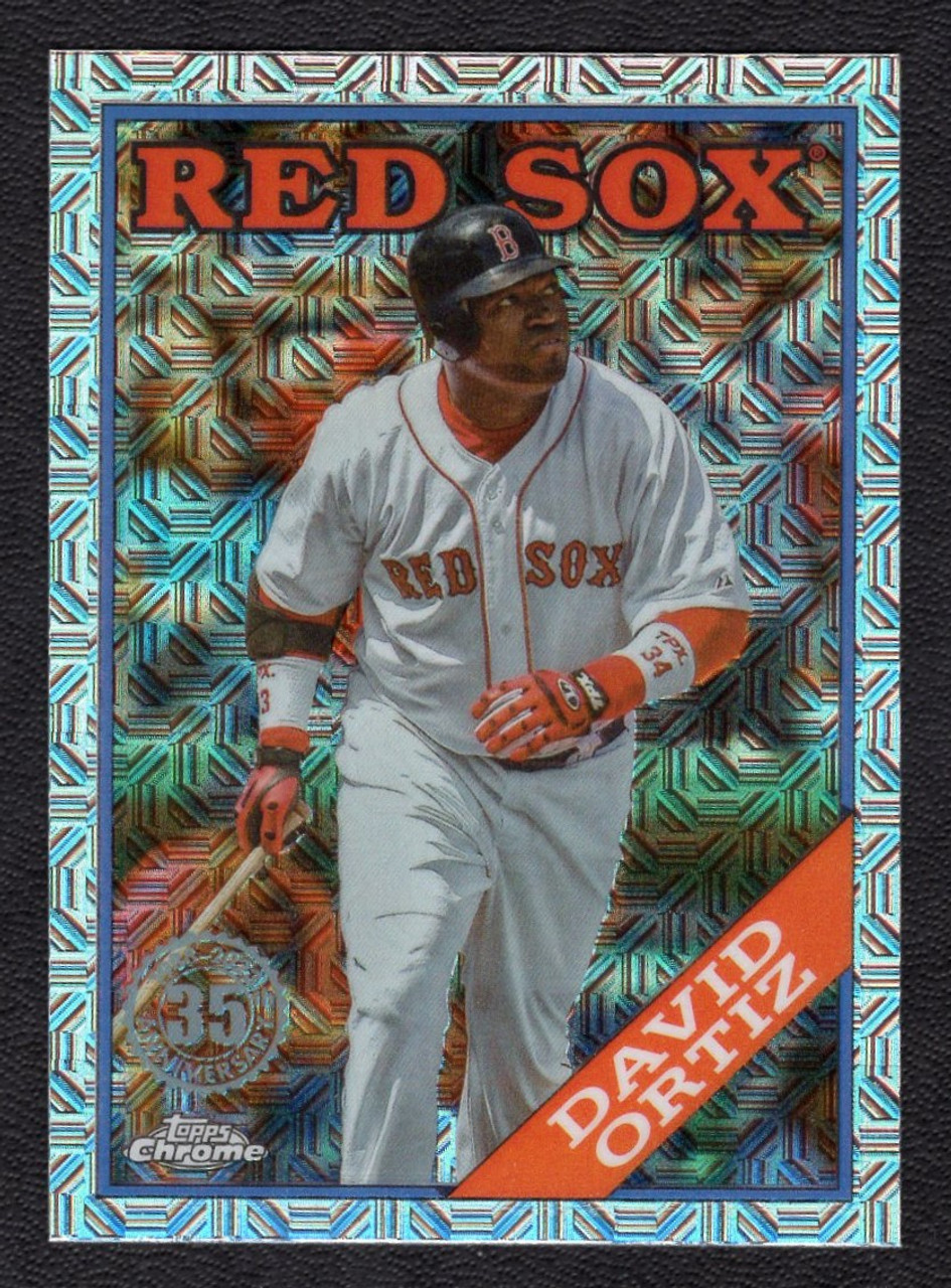 2023 Topps Series 2 #2T88C-56 David Ortiz Silver Pack Chrome Mojo Refractor