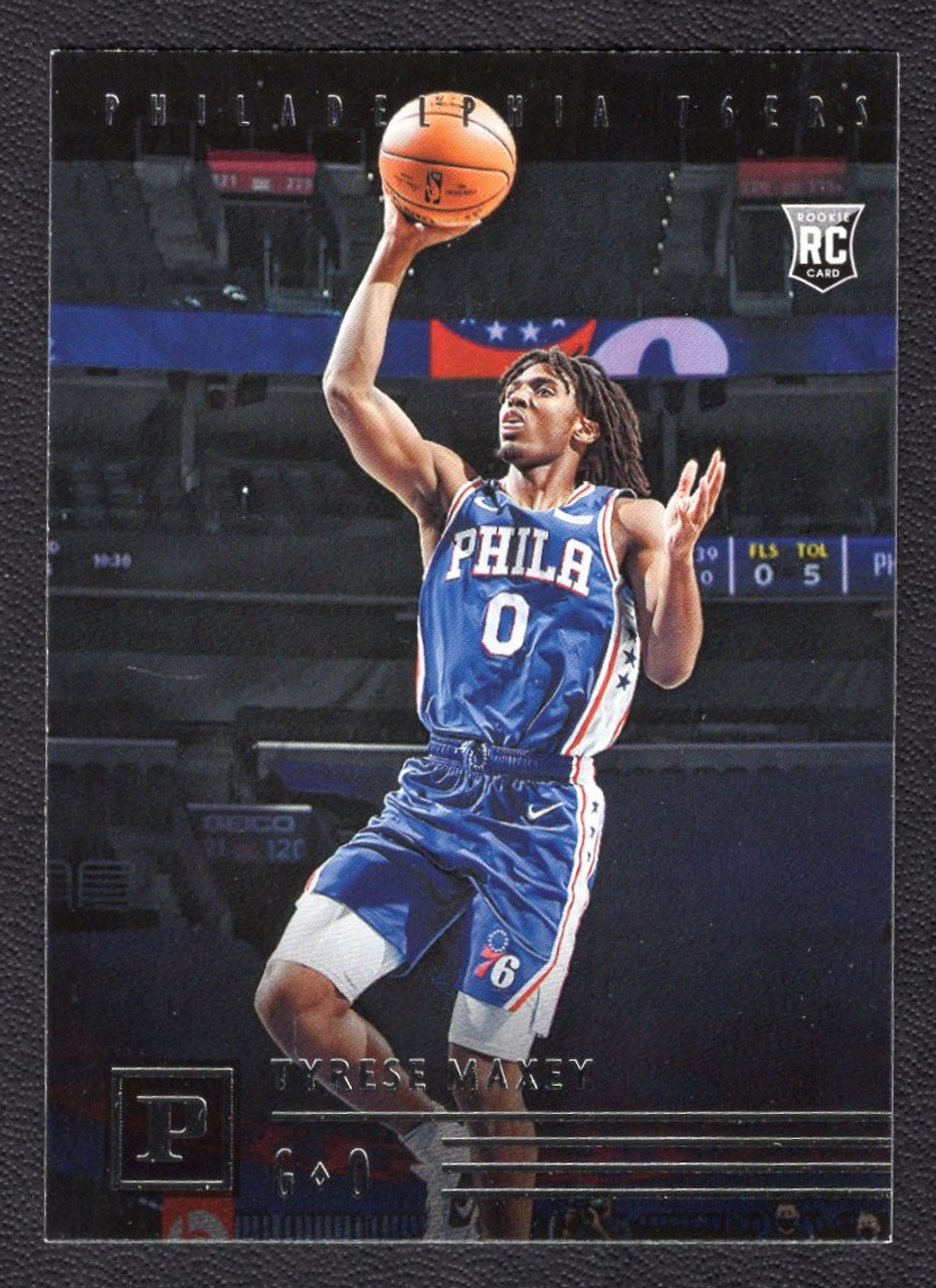 2020/21 Panini Chronicles #116 Tyrese Maxey Rookie/RC