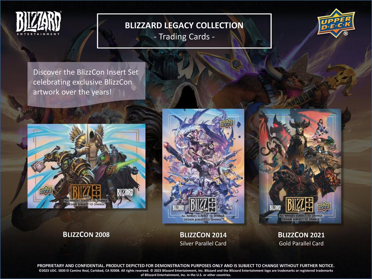 2023 Upper Deck Blizzard Legacy Collection Hobby Box