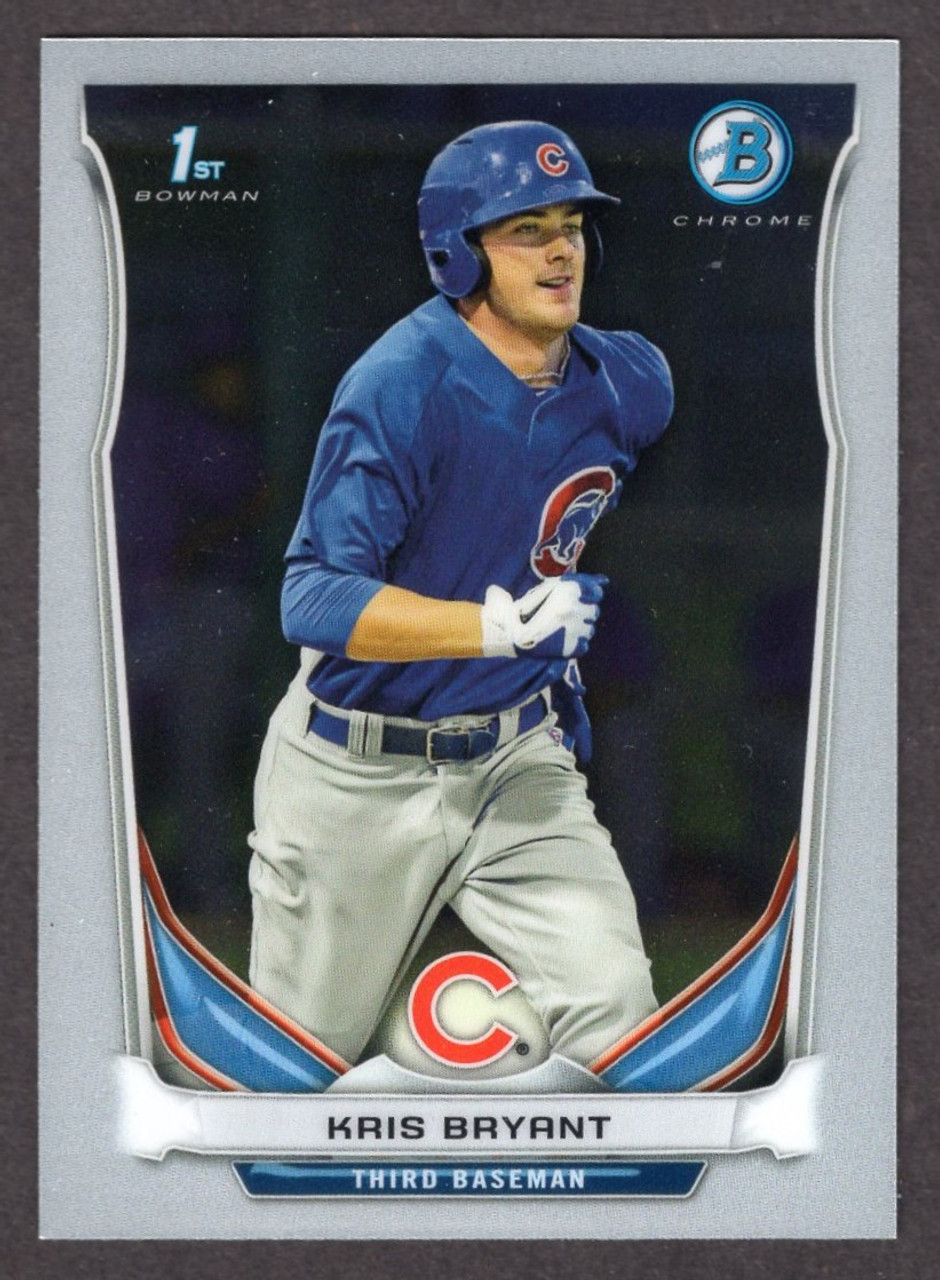 2014 Bowman Chrome #BCP-25 Kris Bryant 1st Bowman Chrome 