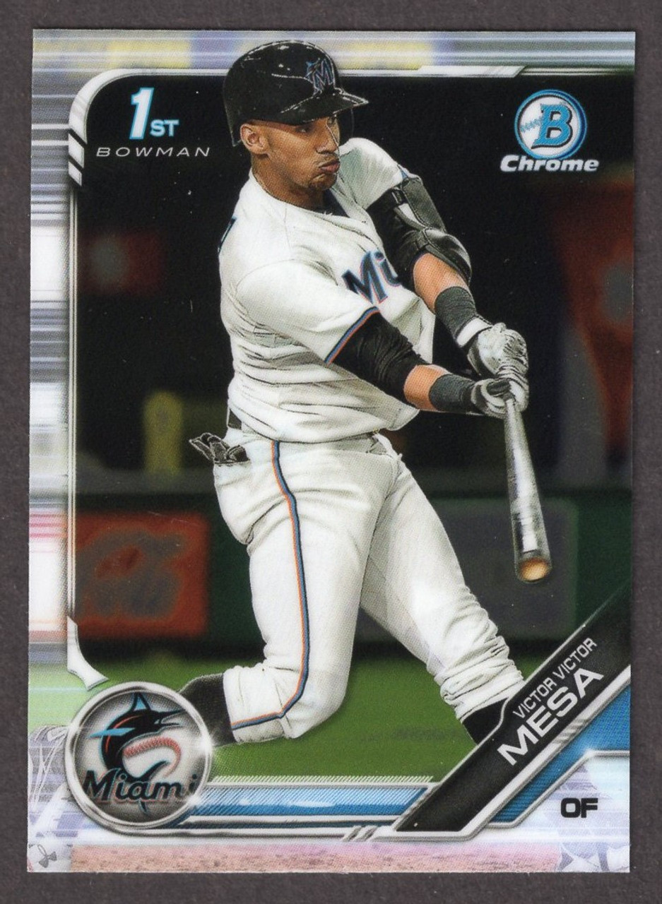 2019 Bowman Chrome #BCP-5 Victor Victor Mesa 1st Chrome 