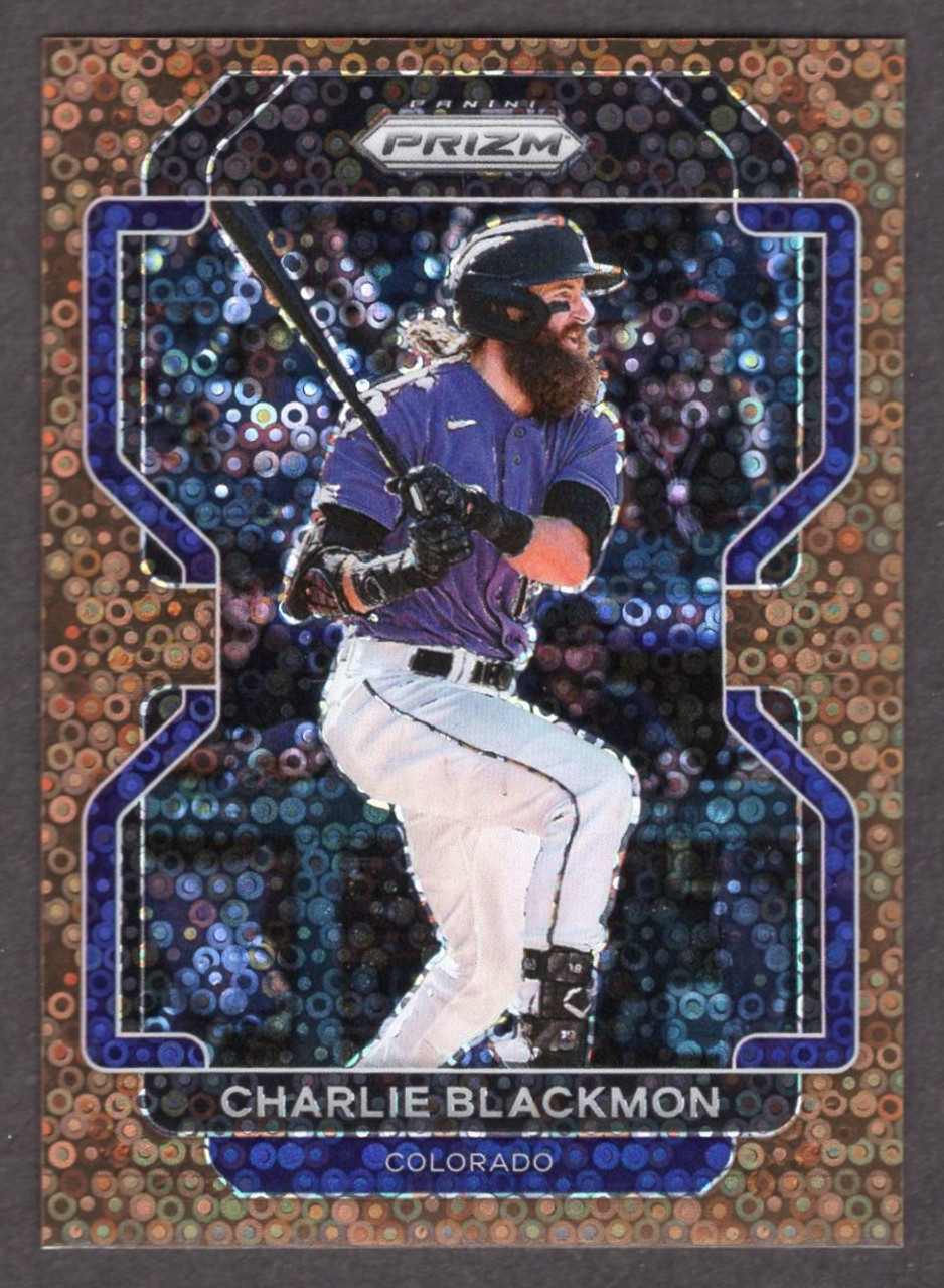 2022 Panini Prizm #201 Charlie Blackmon Bronze Prizm 40/40