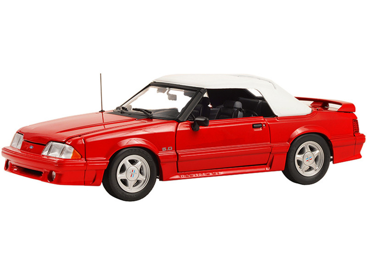 1991 Ford Mustang GT Convertible (Axel Foley's) - Red - 1:18