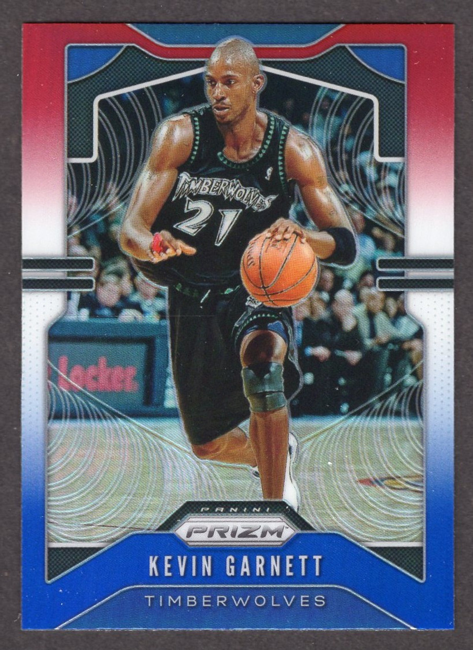 2019/20 Panini Prizm #1 Kevin Garnett Red White Blue Prizm 