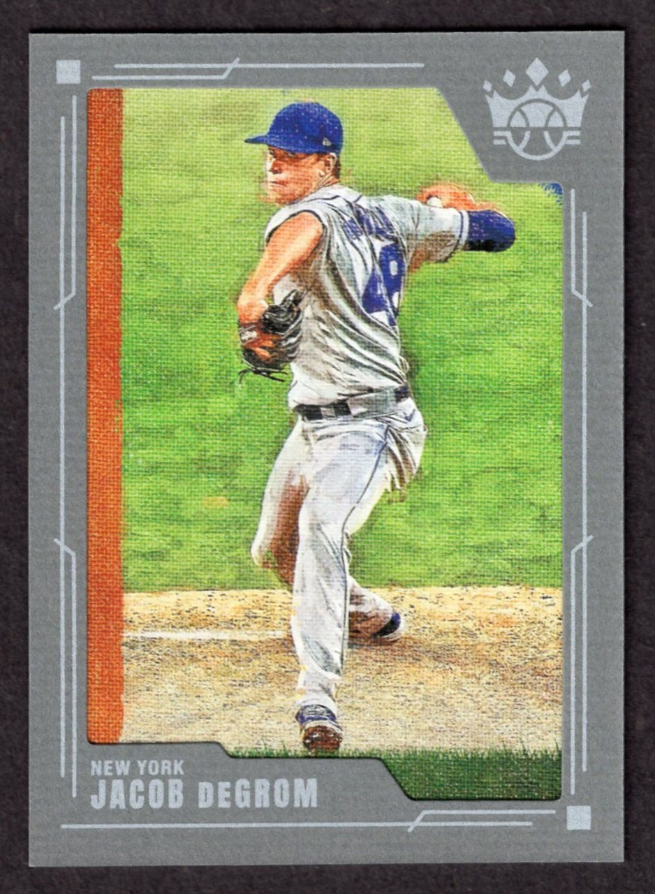 2022 Panini Diamond Kings #128 Jacob deGrom Gray Frame