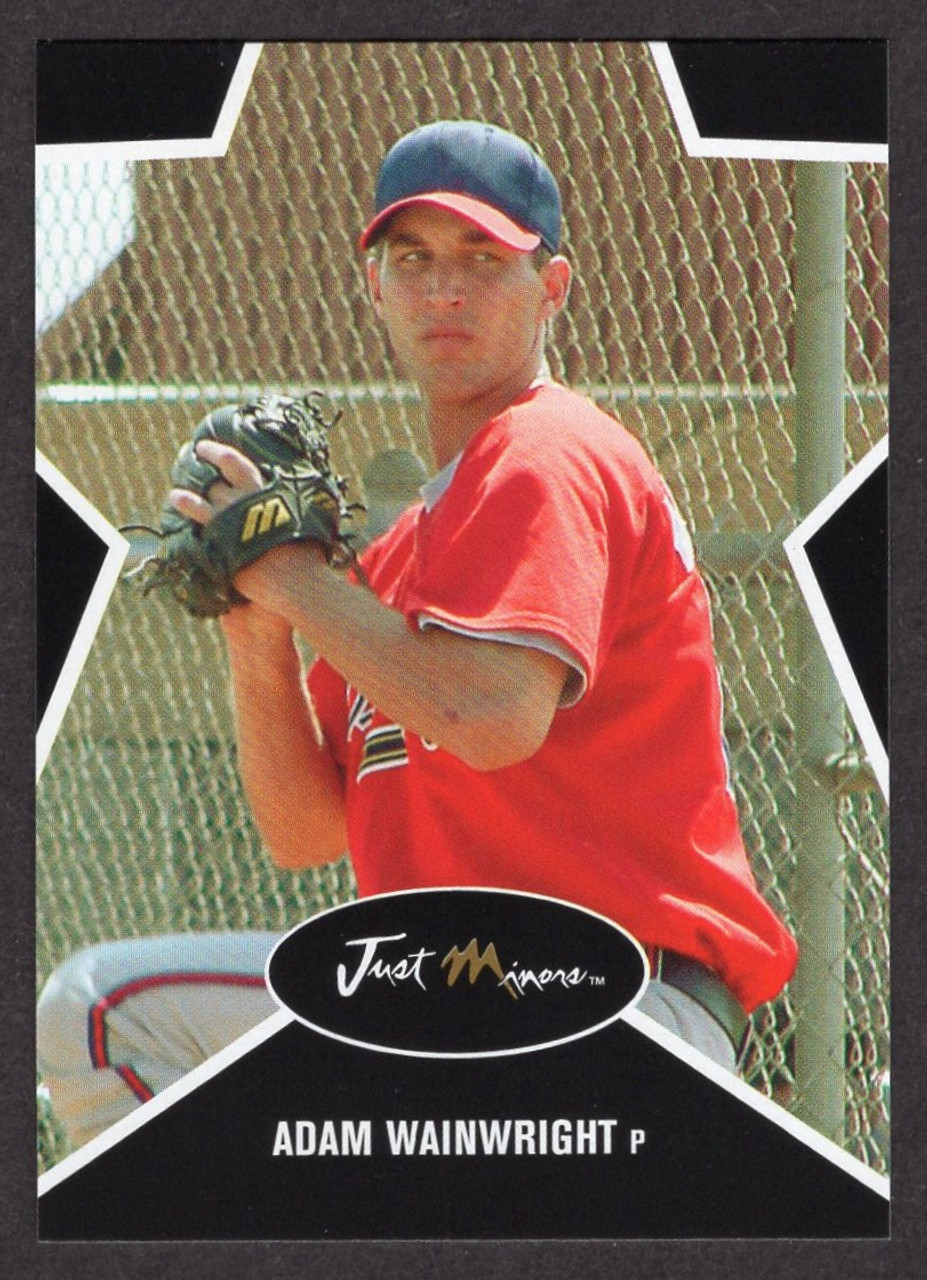2003 Just Minors #49 Adam Wainwright Black Edition Rookie/RC 19/50