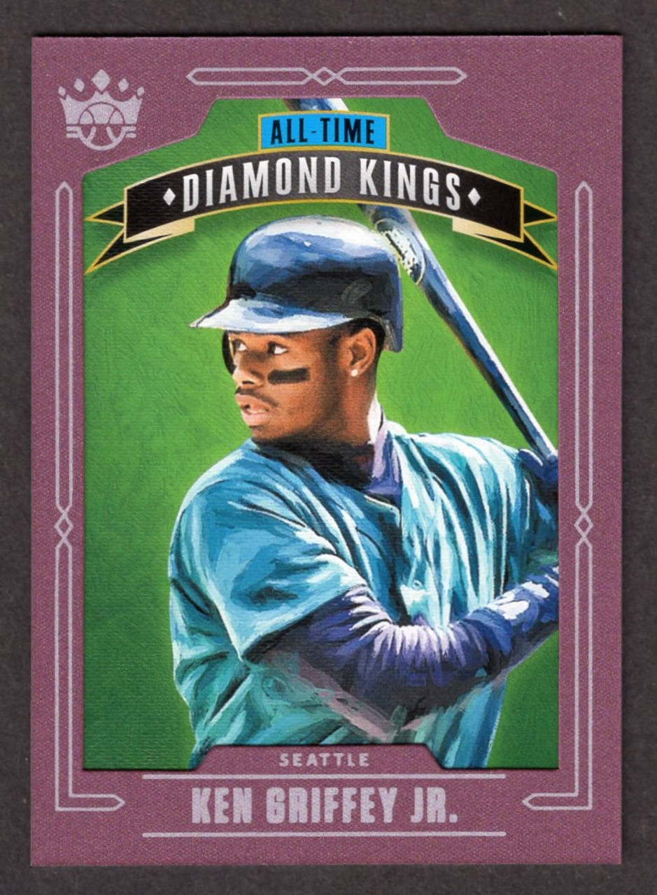 2020 Panini Diamond Kings #ATDK-10 Ken Griffey Jr. Plum Frame
