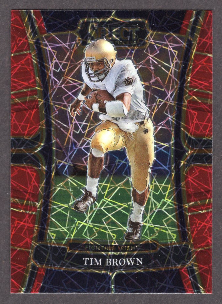 2023 Panini Select Draft Picks #99 Tim Brown Red Lazer Prizm