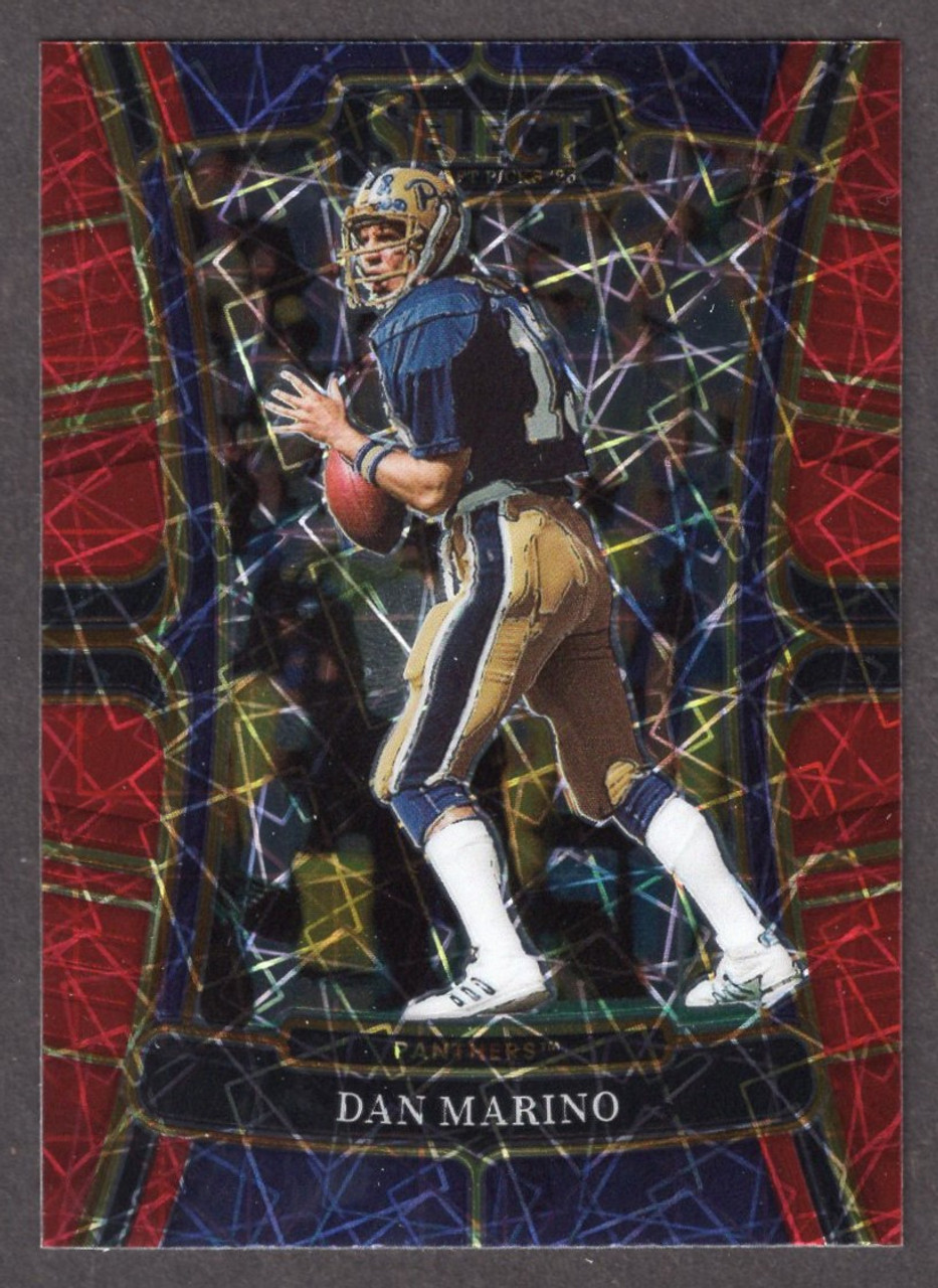 2023 Panini Select Draft Picks #86 Dan Marino Red Lazer Prizm