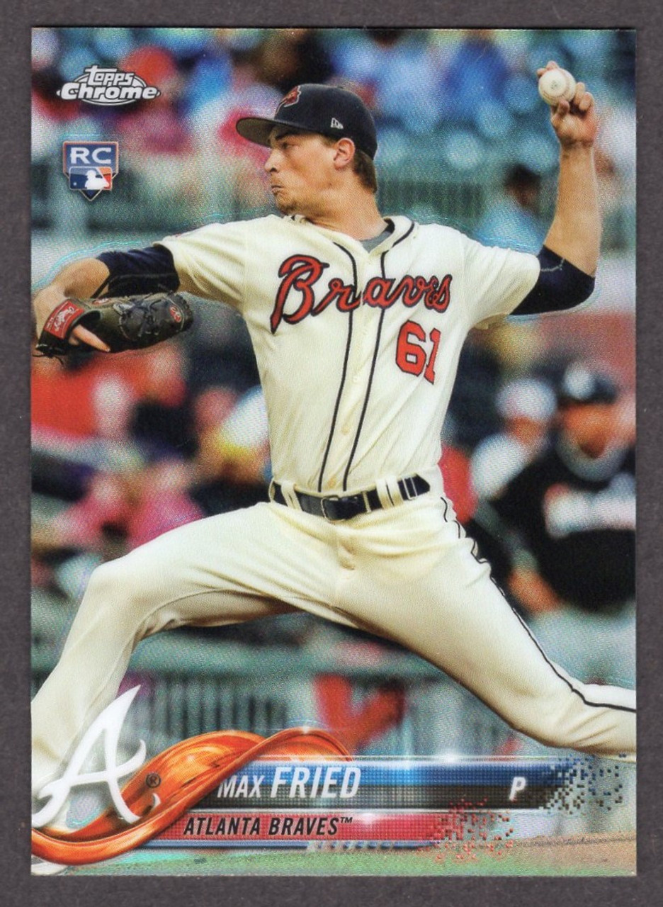 2018 Topps Chrome #66 Max Fried Refractor Rookie/RC