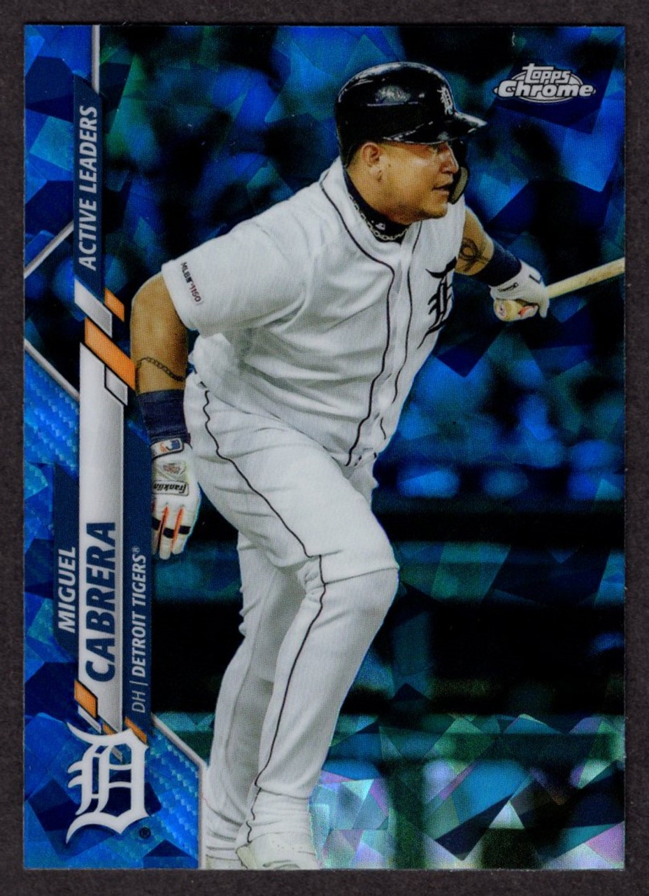 2020 Topps Chrome Update Sapphire #U-263 Miguel Cabrera - The