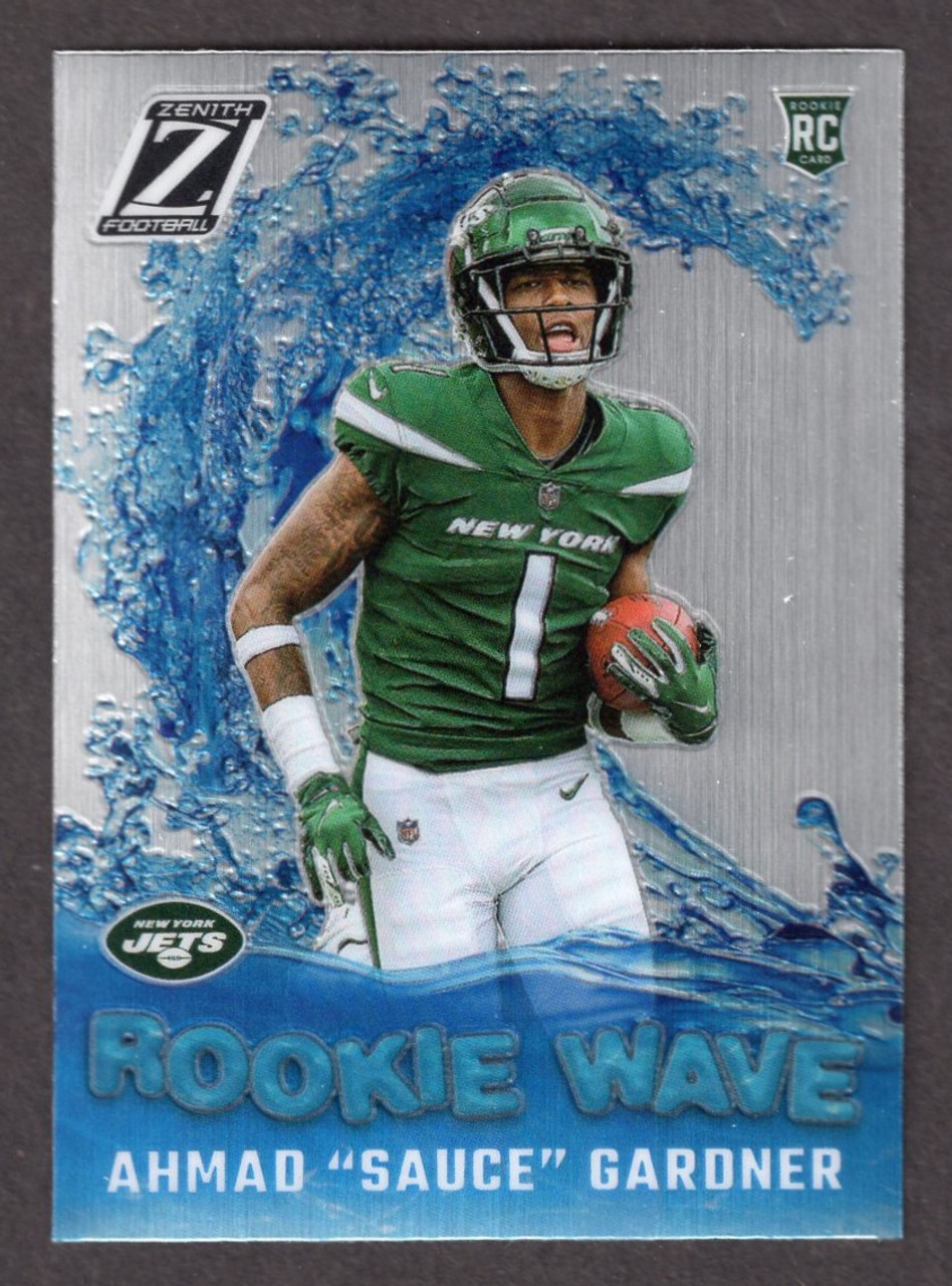 2022 Panini Zenith #RW-AG Ahmad "Sauce" Gardner Rookie Wave