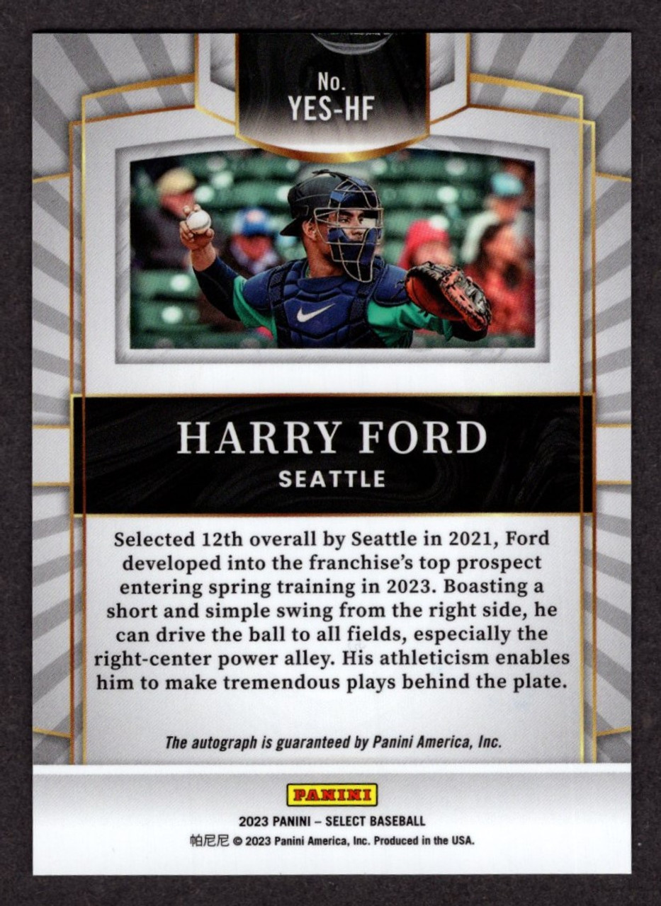 2023 Panini Prizm YES-HF Harry Ford Youth Explosion Autograph 