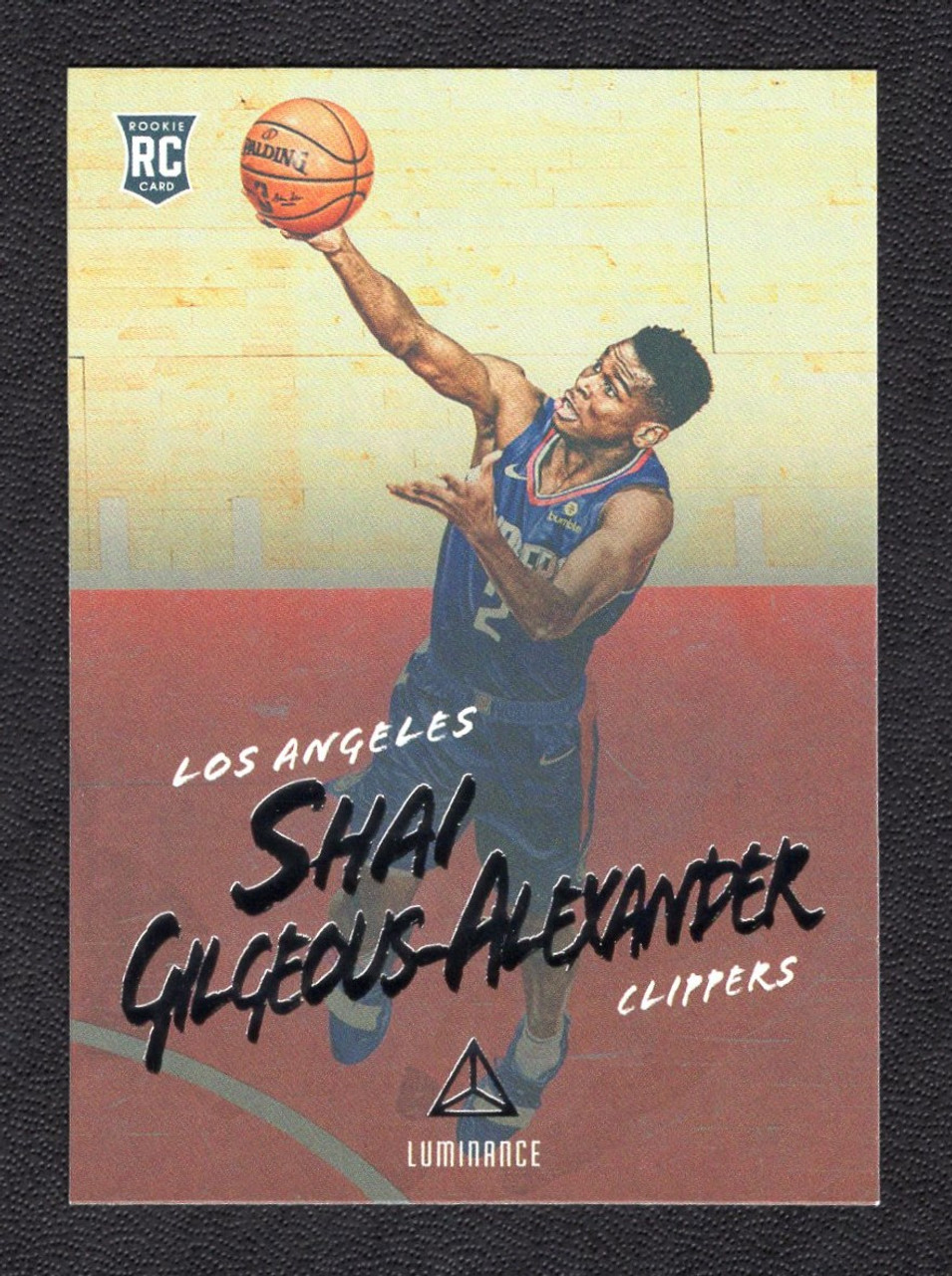 2018/19 Panini Chronicles #162 Shai Gilgeous-Alexander Luminance Rookie/RC (#2)