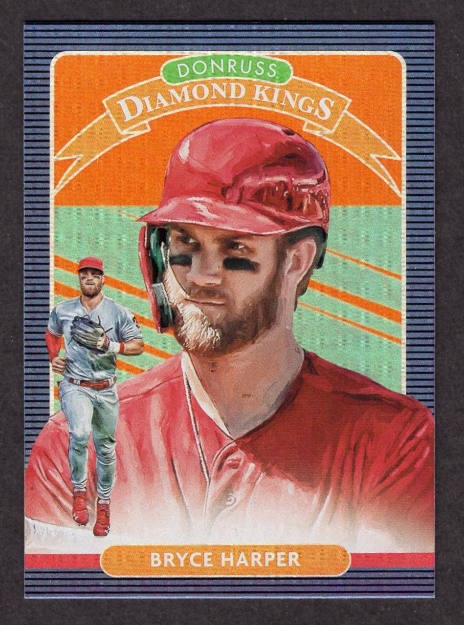 2020 Panini Donruss #24 Bryce Harper Diamond Kings 