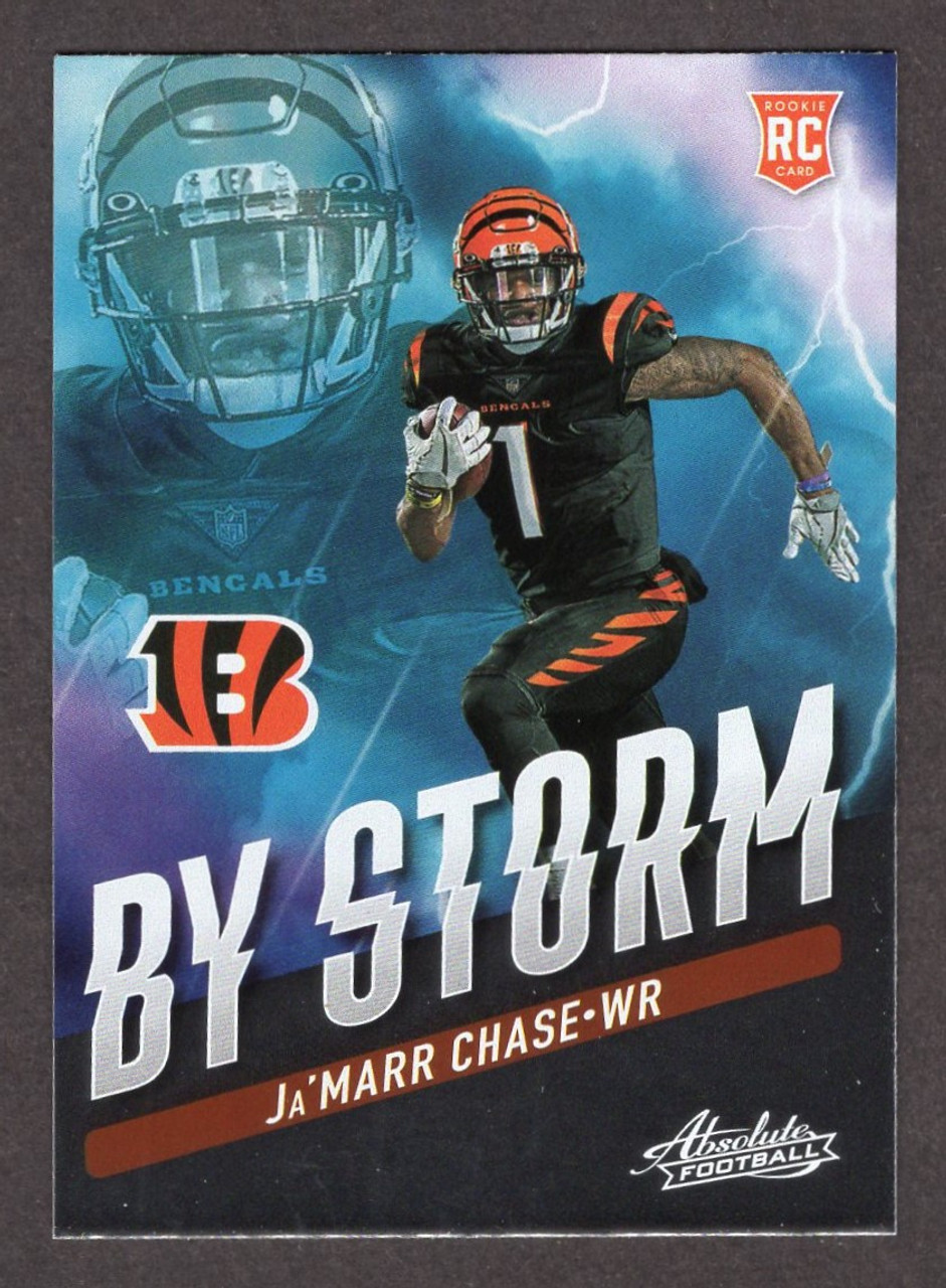 2021 Panini Absolute #BST-5 Ja'Marr Chase By Storm Rookie/RC (2)