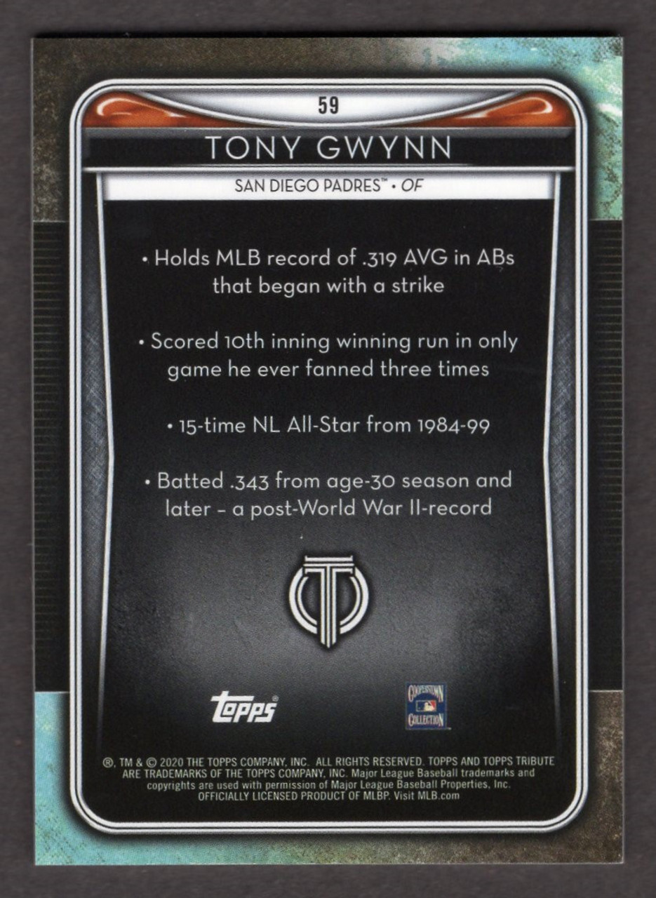 2020 Topps Tribute #59 Tony Gwynn