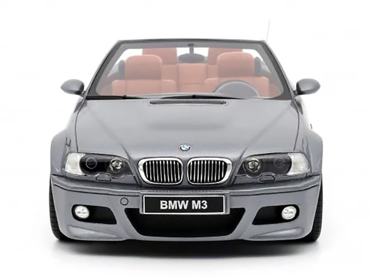 2004 BMW E46 M3 Convertible - Silver Gray Metallic - 1:18 Model by Otto Mobile