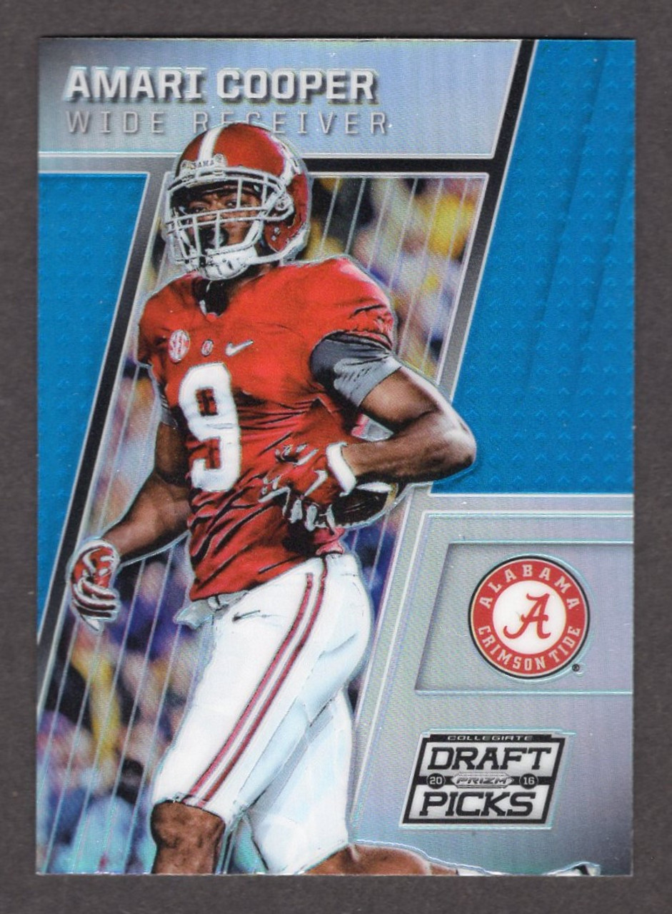 2016 Panini Prizm Draft Picks #7 Amari Cooper Blue Prizm