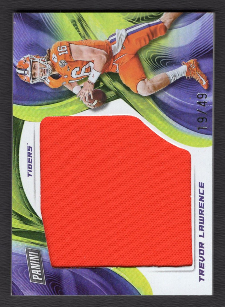 2022 Panini Player Of The Day #TL Trevor Lawrence Jersey Relic 19/49