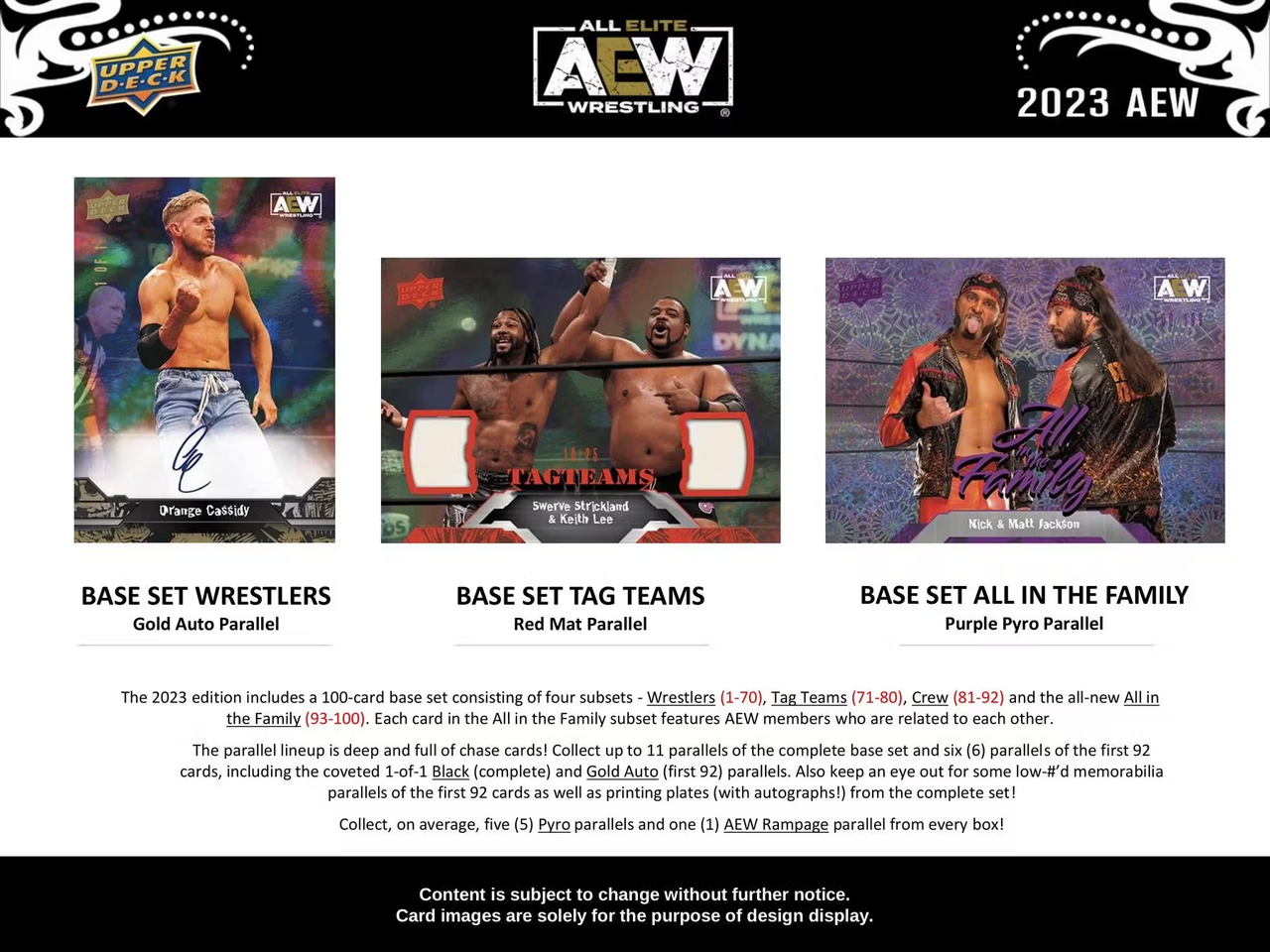 2023 Upper Deck All Elite Wrestling AEW Hobby Box