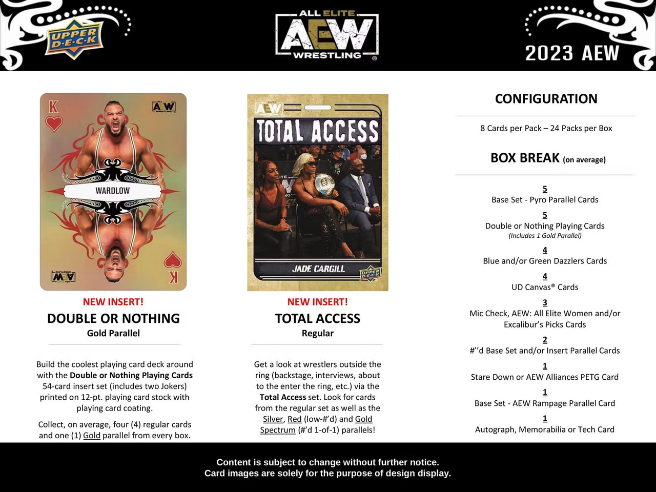 2023 Upper Deck All Elite Wrestling AEW Hobby Box