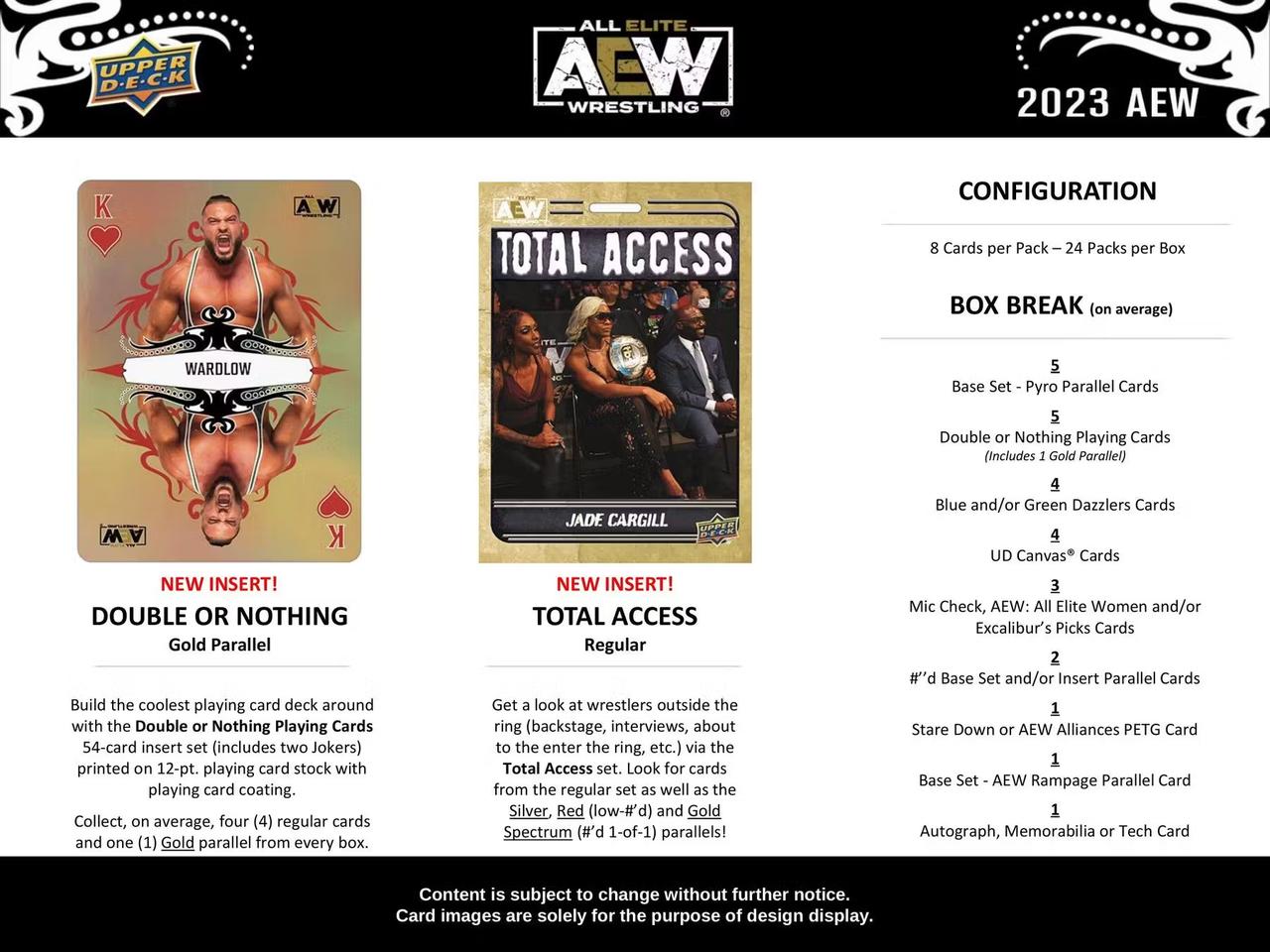 2023 Upper Deck AEW Wrestling Hobby Box