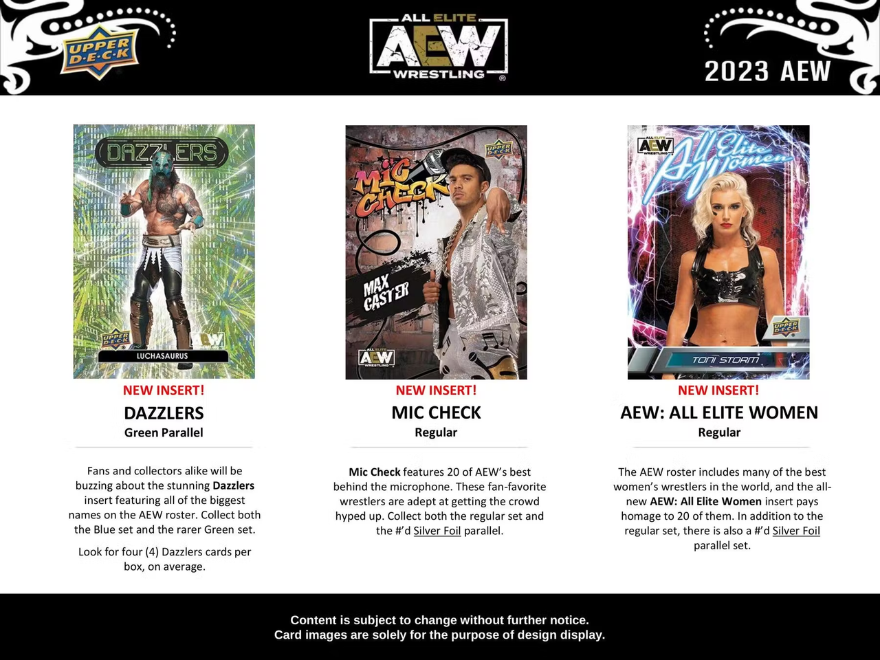 2023 Upper Deck AEW Wrestling Hobby Box