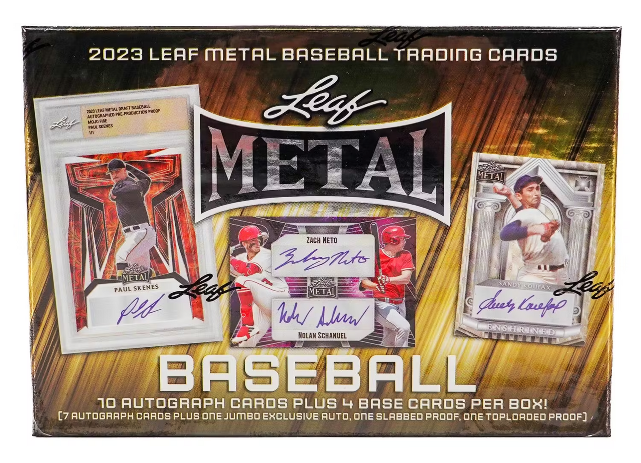 2023 Leaf Metal Baseball Jumbo Box