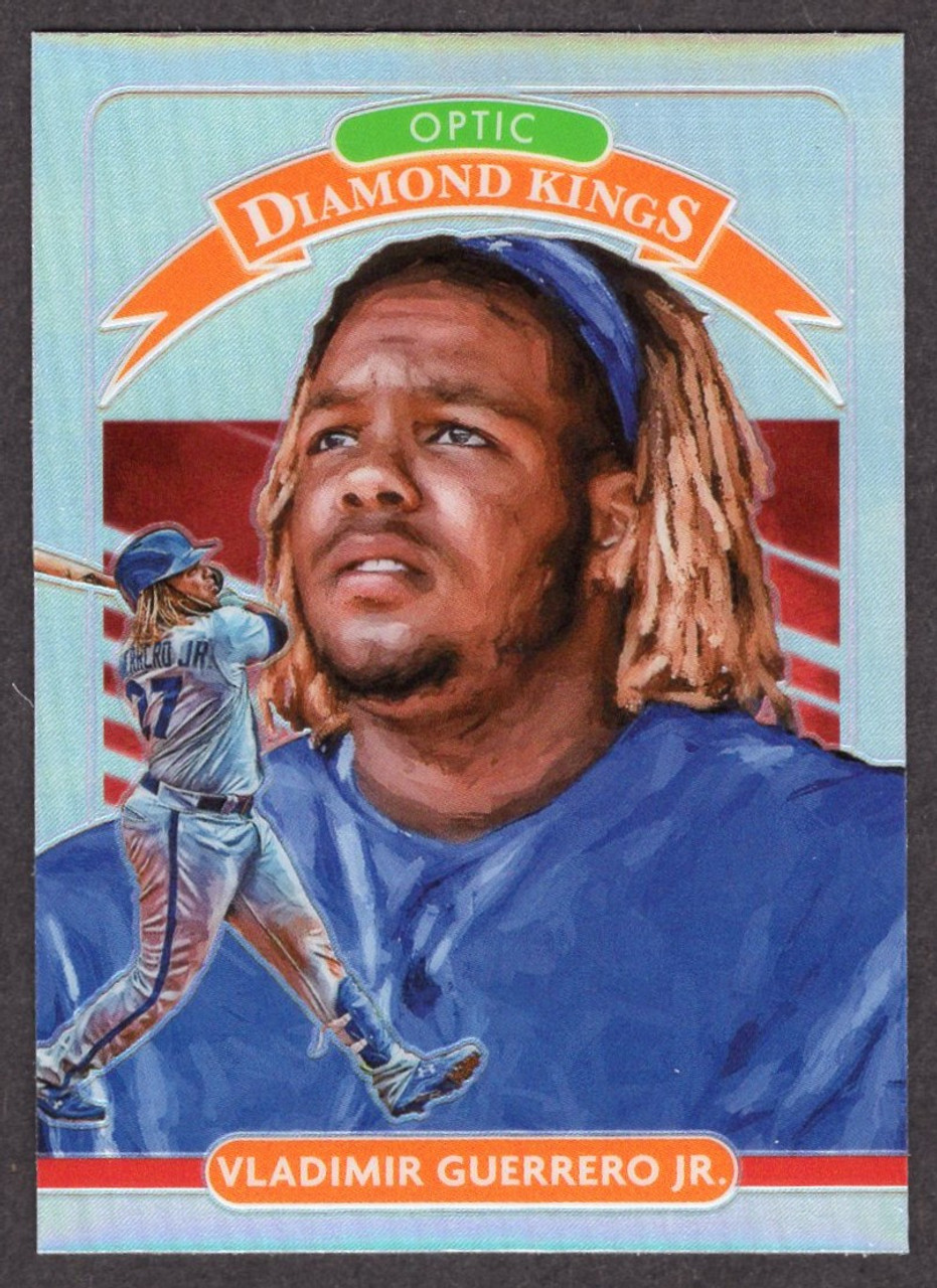 2020 Panini Donruss Optic #14 Vladimir Guerrero Jr. Diamond Kings Silver Prizm 