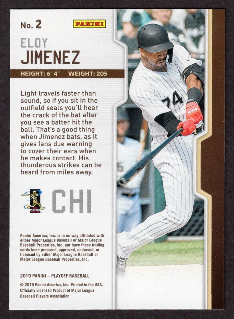 2019 Panini Chronicles #2 Eloy Jimenez Playoff Rookie/RC