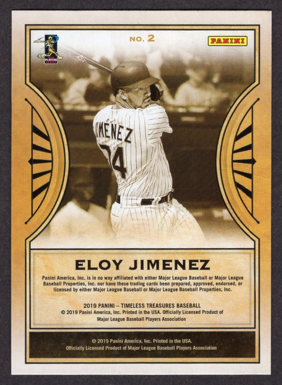 2019 Panini Chronicles #2 Eloy Jimenez Timeless Treasures Rookie/RC