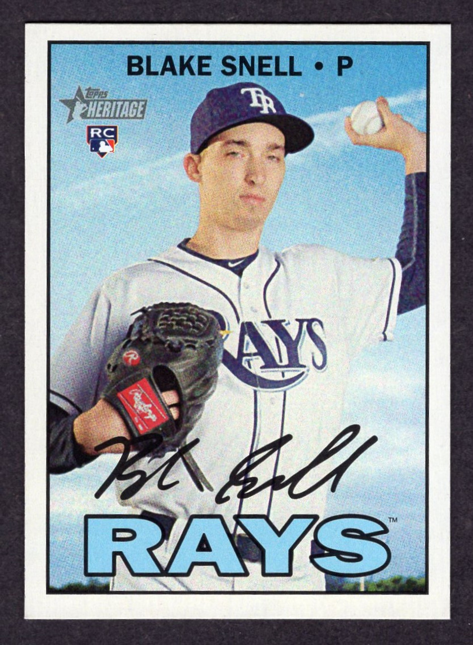 2016 Topps Heritage High Number #705 Blake Snell Rookie/RC