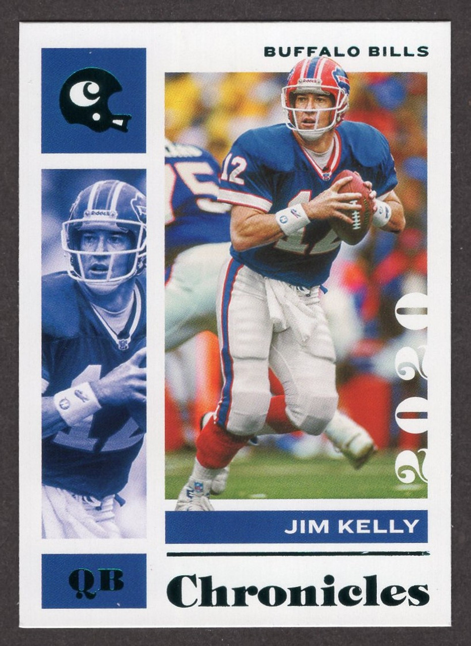 2020 Panini Chronicles #12 Jim Kelly Teal