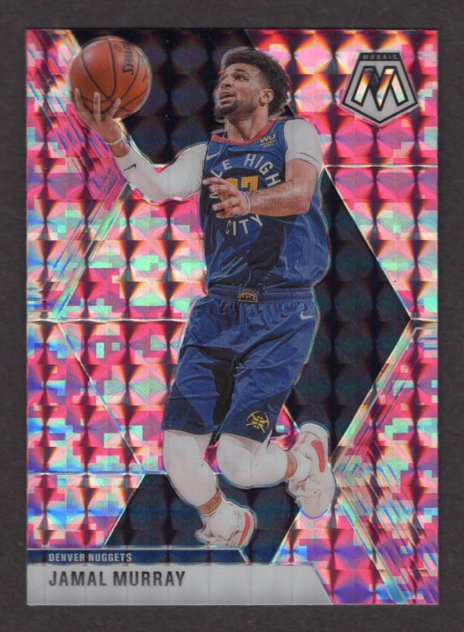 2019/20 Panini Mosaic #141 Jamal Murray Pink Camo Prizm 