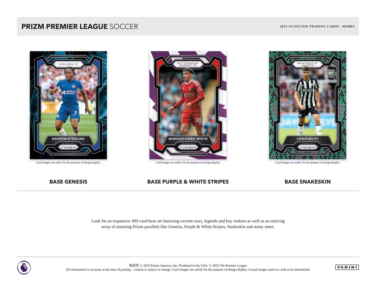 2023/24 Panini Prizm Premier League Soccer Hobby Box