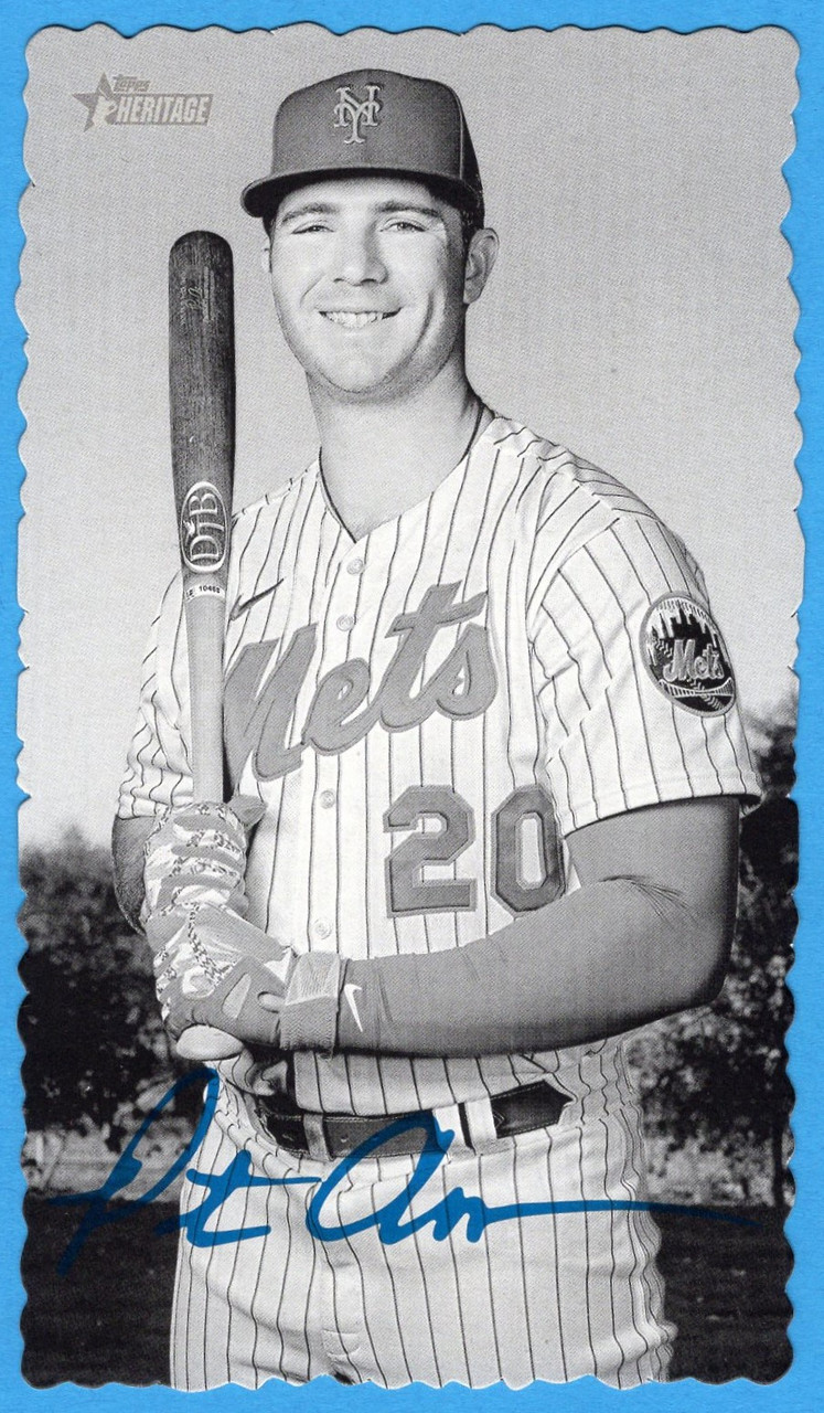 2023 Topps Heritage #DB-7 Pete Alonso 1974 Topps Deckle Edge Boxloader