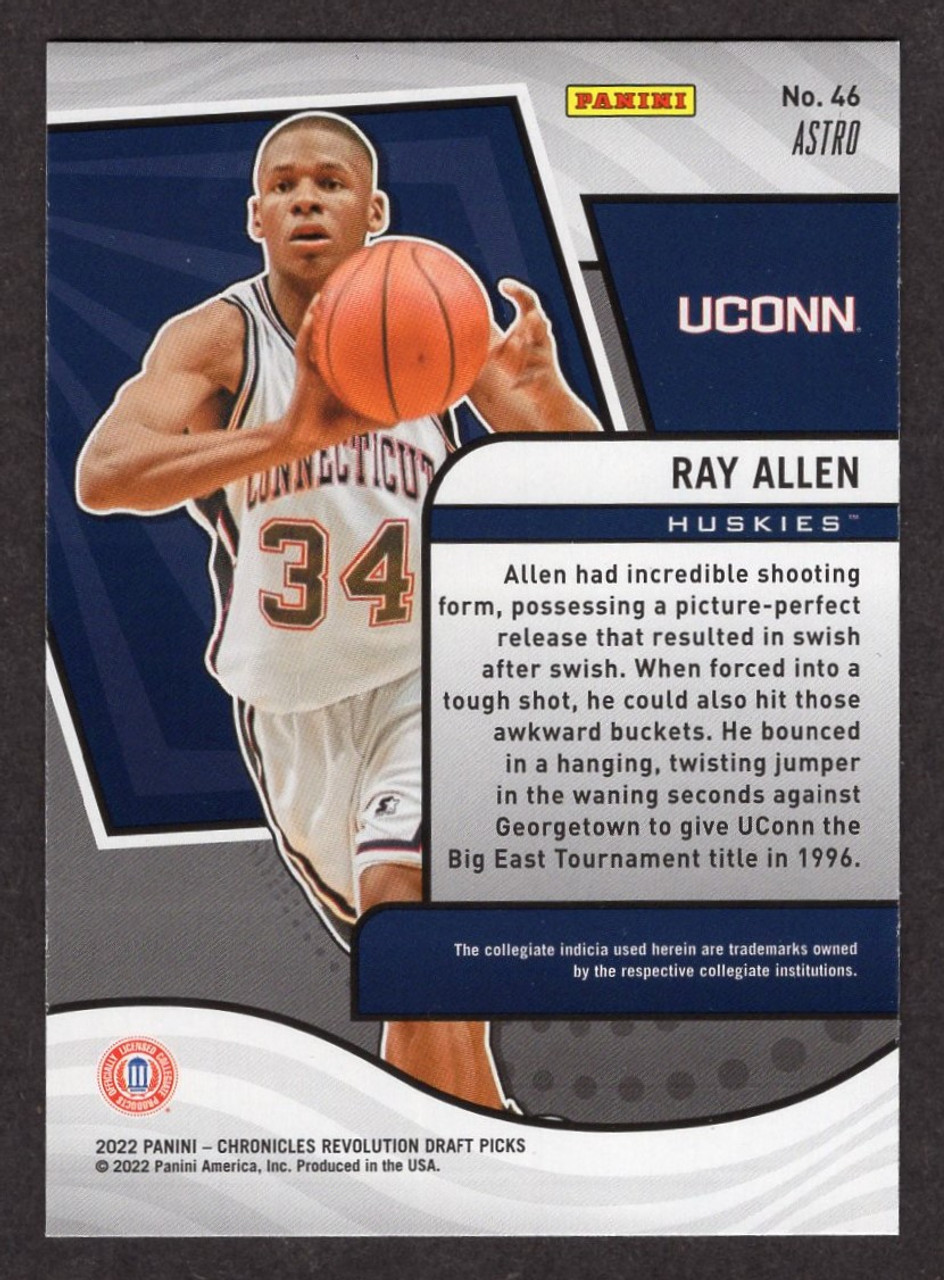 2022 Panini Chronicles Draft Picks #46 Revolution Ray Allen Astro 